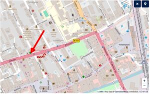 Ausschnitt Stadtplan Elmshorn